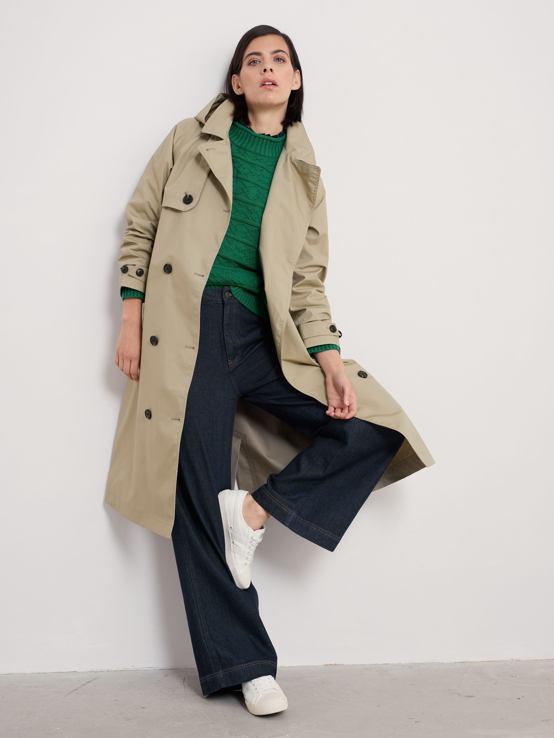 Natuurlijk - Seasalt Cornwall - Penweathers - Waterdichte trenchcoat
