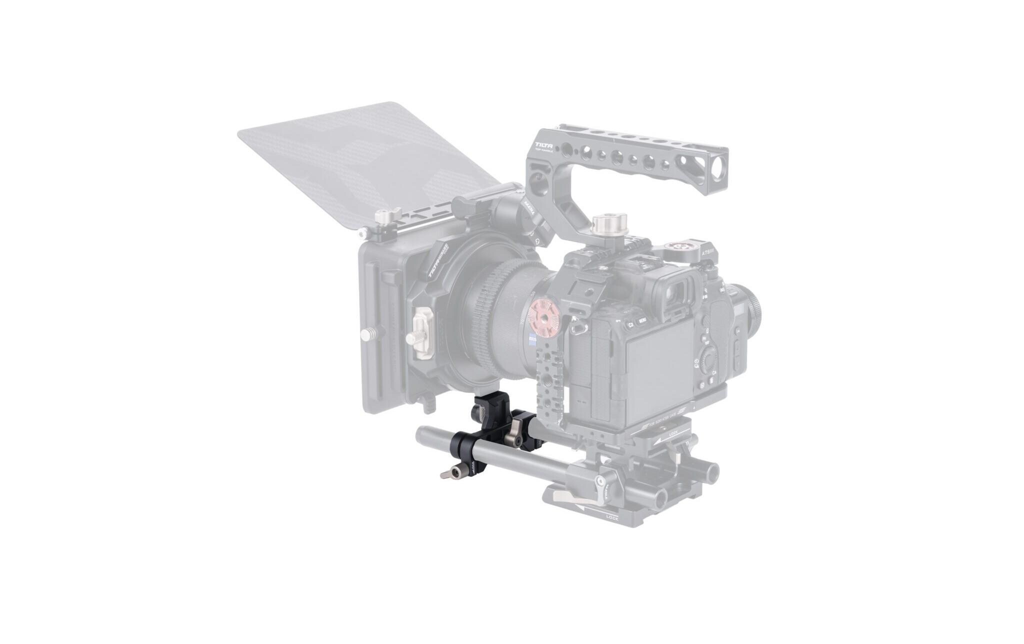15 mm LWS SupportErmöglicht die Montage der Matte Box am Kamerasystem über zwei 15 mm Stangen