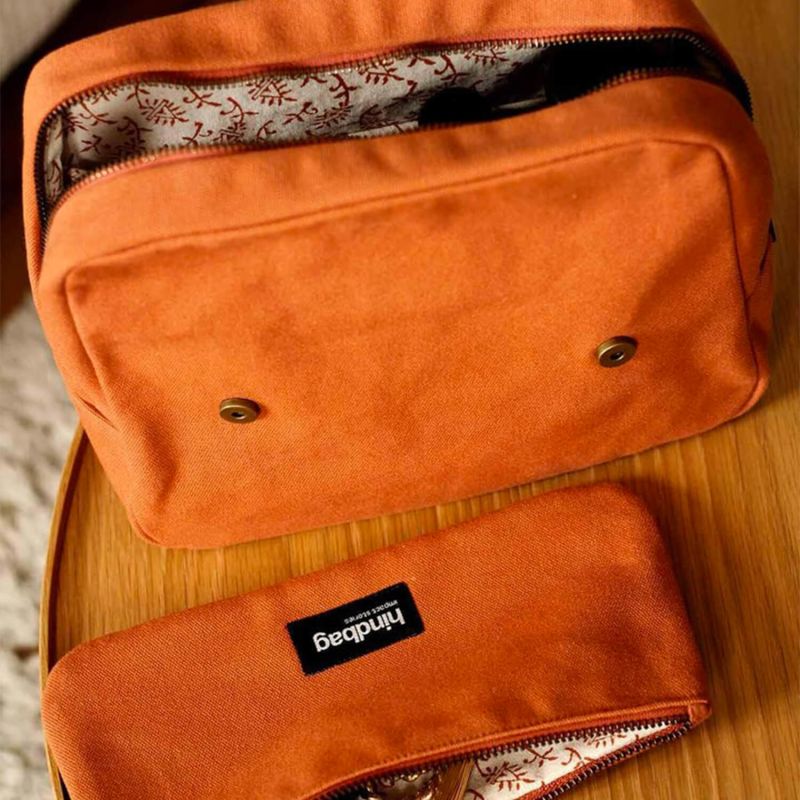 Trousse de toilette Alix 25 cm Sienne
