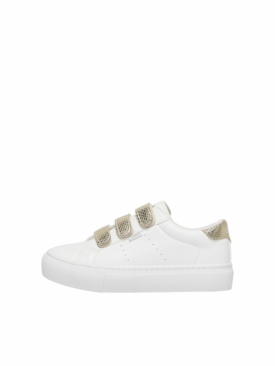 SOMENTE SAPATOS<br>Tênis com fecho triplo de velcro Donna