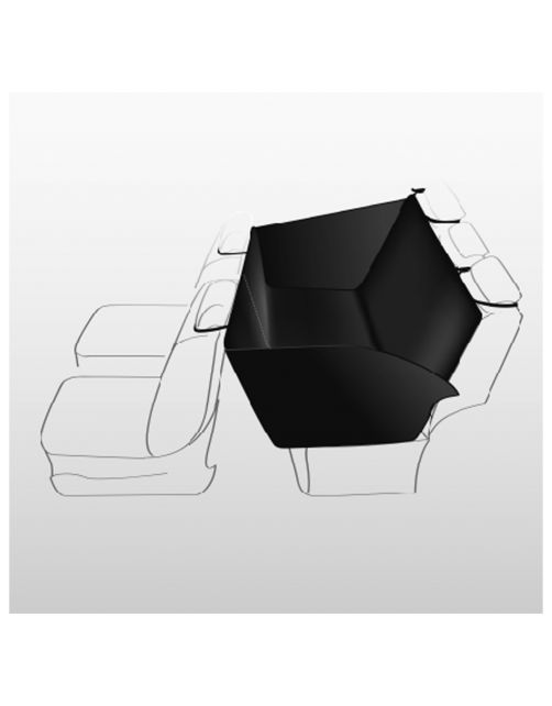 Trixie Autobeschermdeken - Hondenautoaccessoire - 1.55x1.30 m Zwart