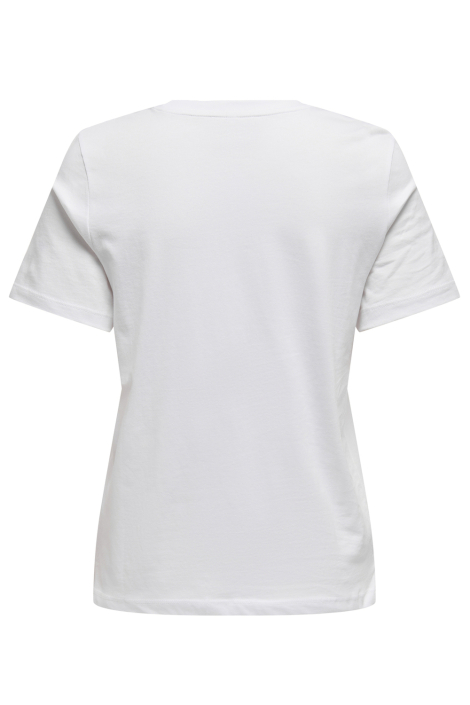 Only witte dames t-shirt