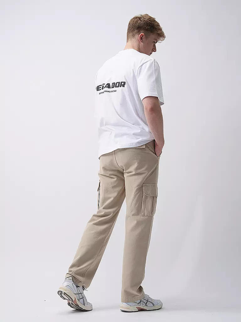PEGADOR Cargohose NEIVA Straight Fit beige