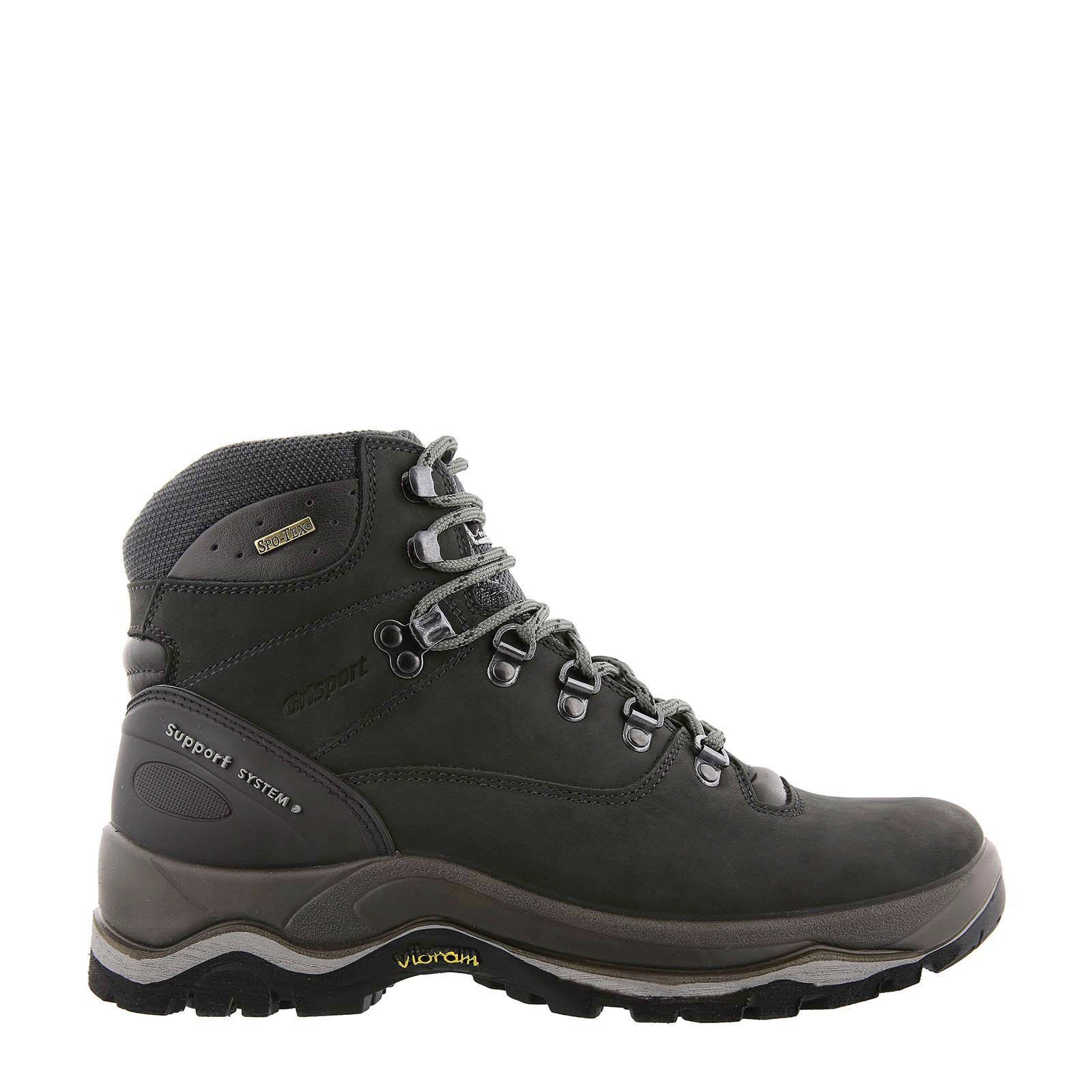 Grisport Merak Mid wandelschoenen zwart