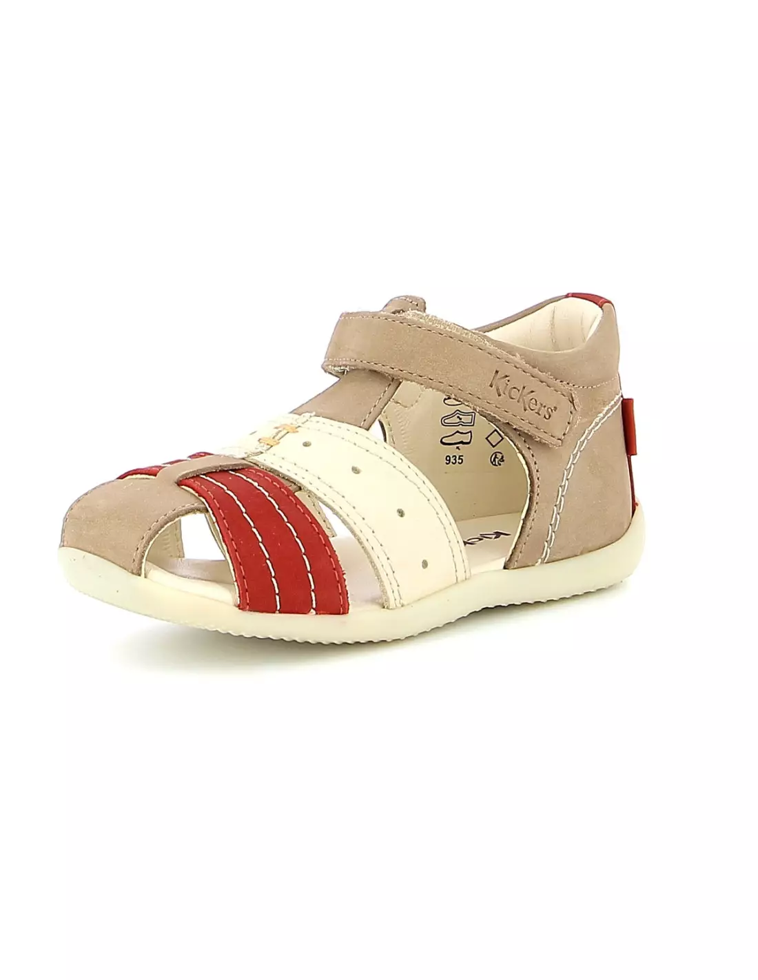 KICKERS BIGBAZAR 2 - Sandales & nu-pieds Beigerouge