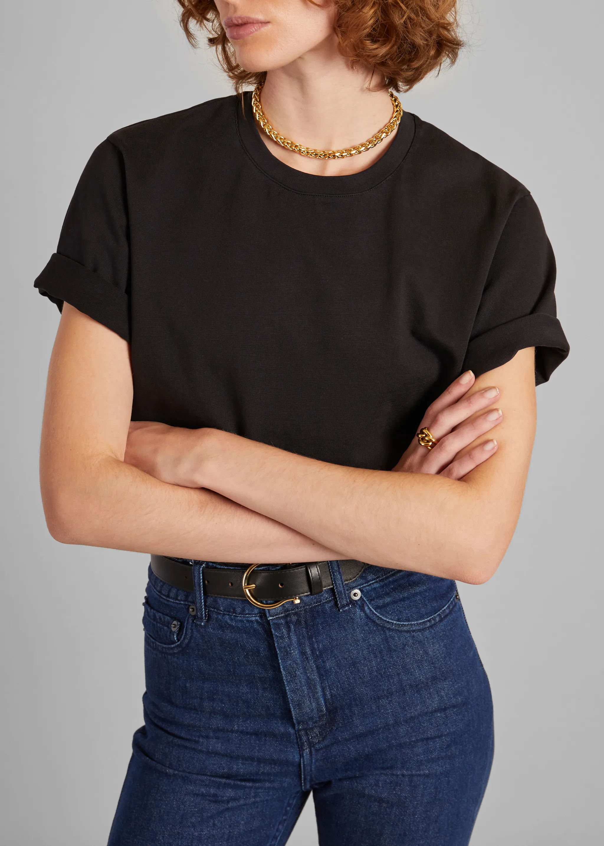 Ceinture en cuir nappa L'Exception Paris
