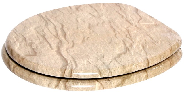 Sanilo WC-Sitz »Sand Stone« mit Absenkautomatik