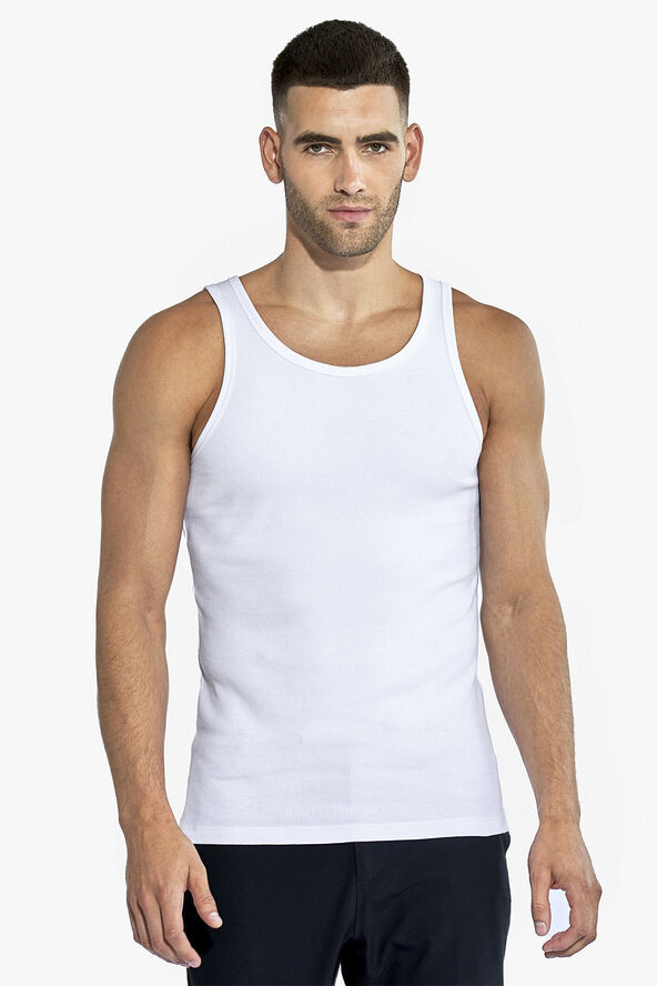 Bread & Boxers 2-Pack Tank ribbed White