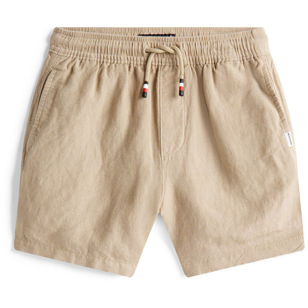 Køb Tommy Hilfiger Sandalwood Hør Viscose Shorts