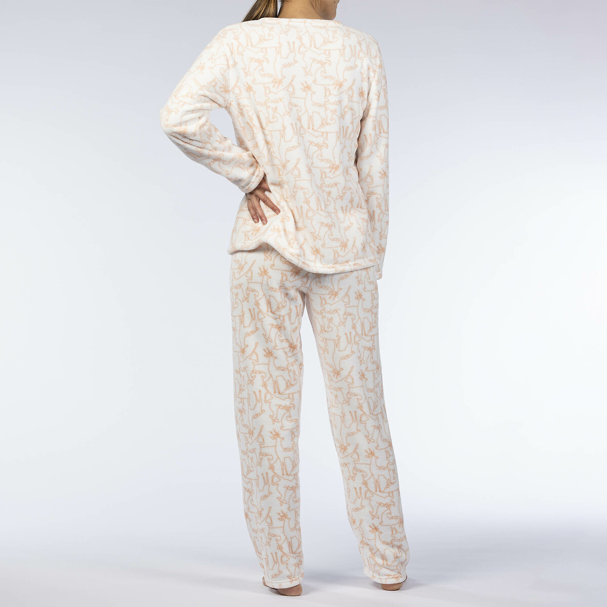 MELISSA BROWN<br>Pijama de manga comprida, muito macio