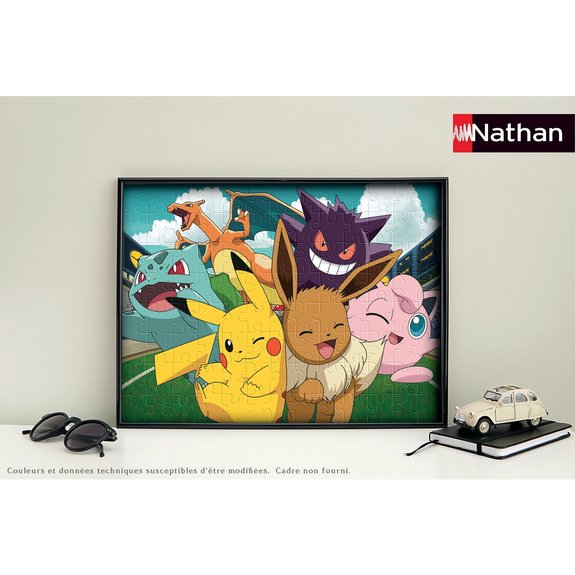 Puzzle 100 pièces Nathan - Pikachu Pokemon