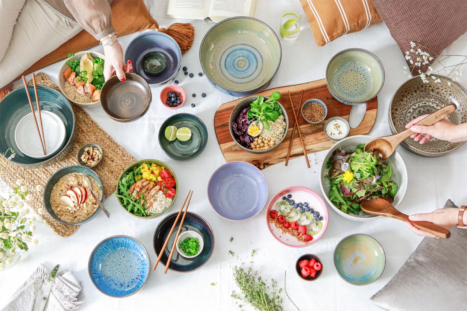 ASA Schale / Bowl POKE CAULIFLOWER 800 ml weiß