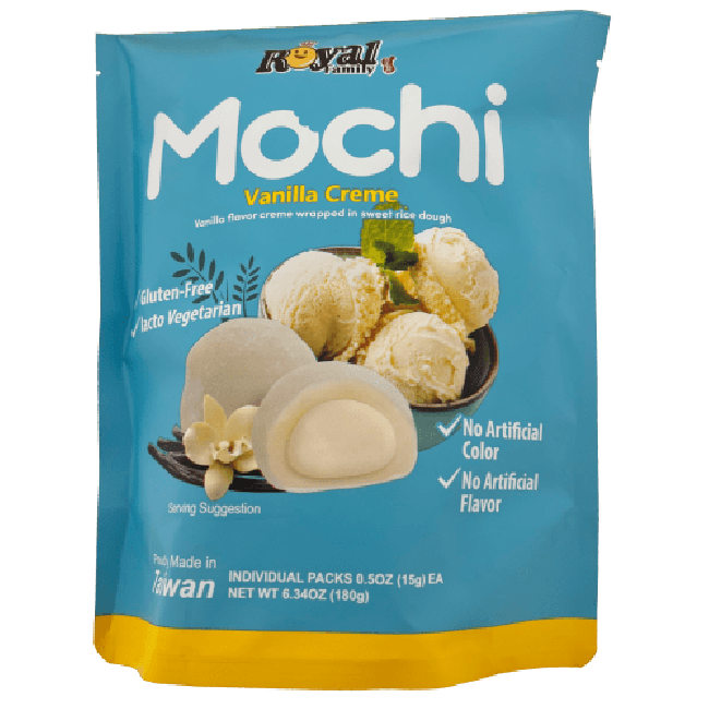 Royal Family Mochi Vanille Creme 180g