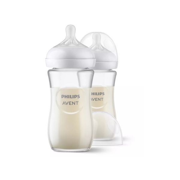 Philips Avent Fles Glas Natural Response 240ml (2 stuks)