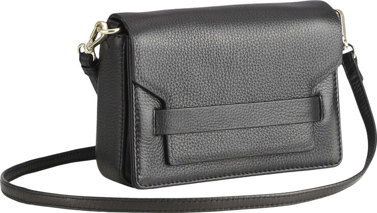 Markberg VanyaMBG Crossbody Bag, Grain Black w/gold