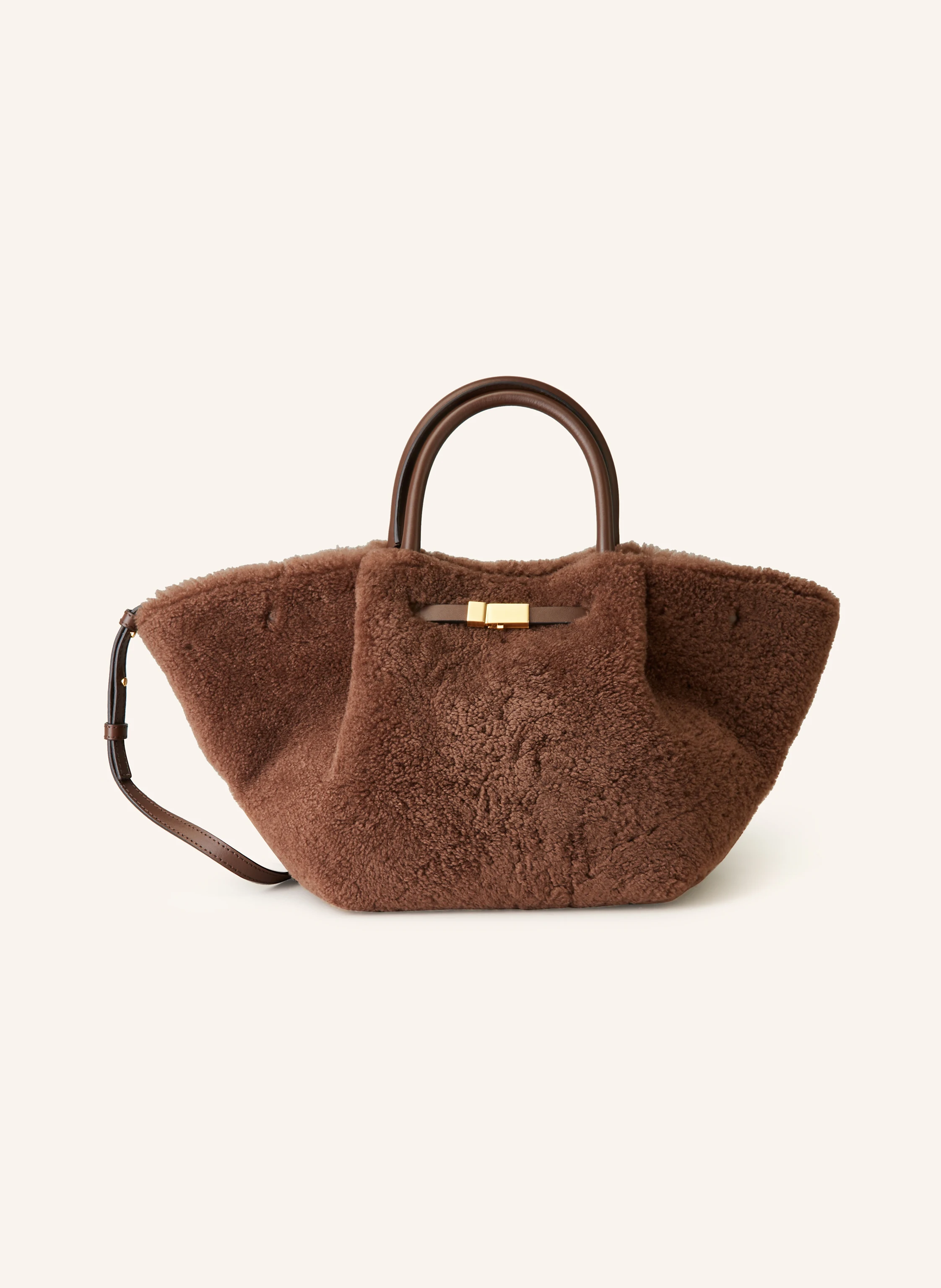DeMellier Shopper NEW YORK SHEARLING MIDI
