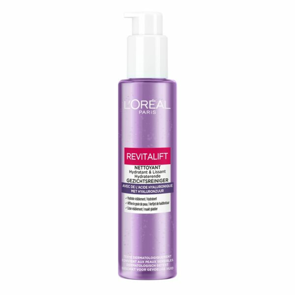 L'Oréal Revitalift Filler Reinigingsgel met Hyaluronzuur150 ml