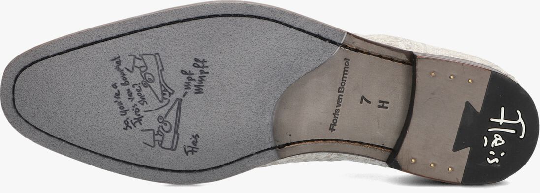 beige floris van bommel nette schoenen sfm-30316 de draver