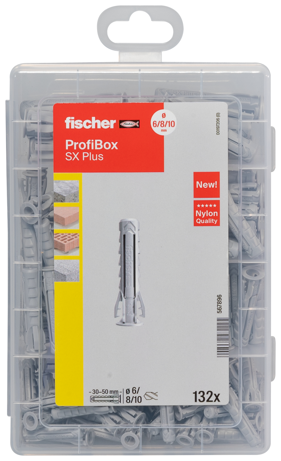 Fischer ProfiBox plug SX Plus - 6,8 en 10