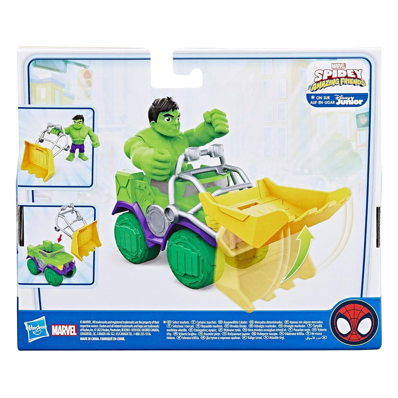 Hasbro Marvel Hulk Schmetter Truck Mehrfarbig Spielfigur
