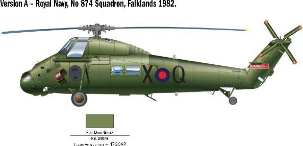 Italeri - Wessex Fly Byggesæt - 1:48 - 2720