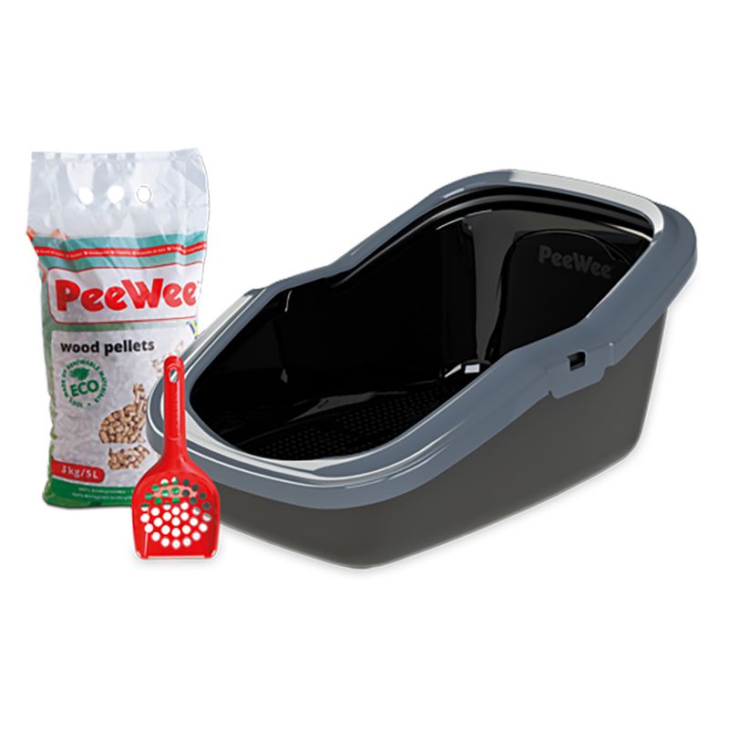 Bac à litière PeeWee EcoMinor pour chat