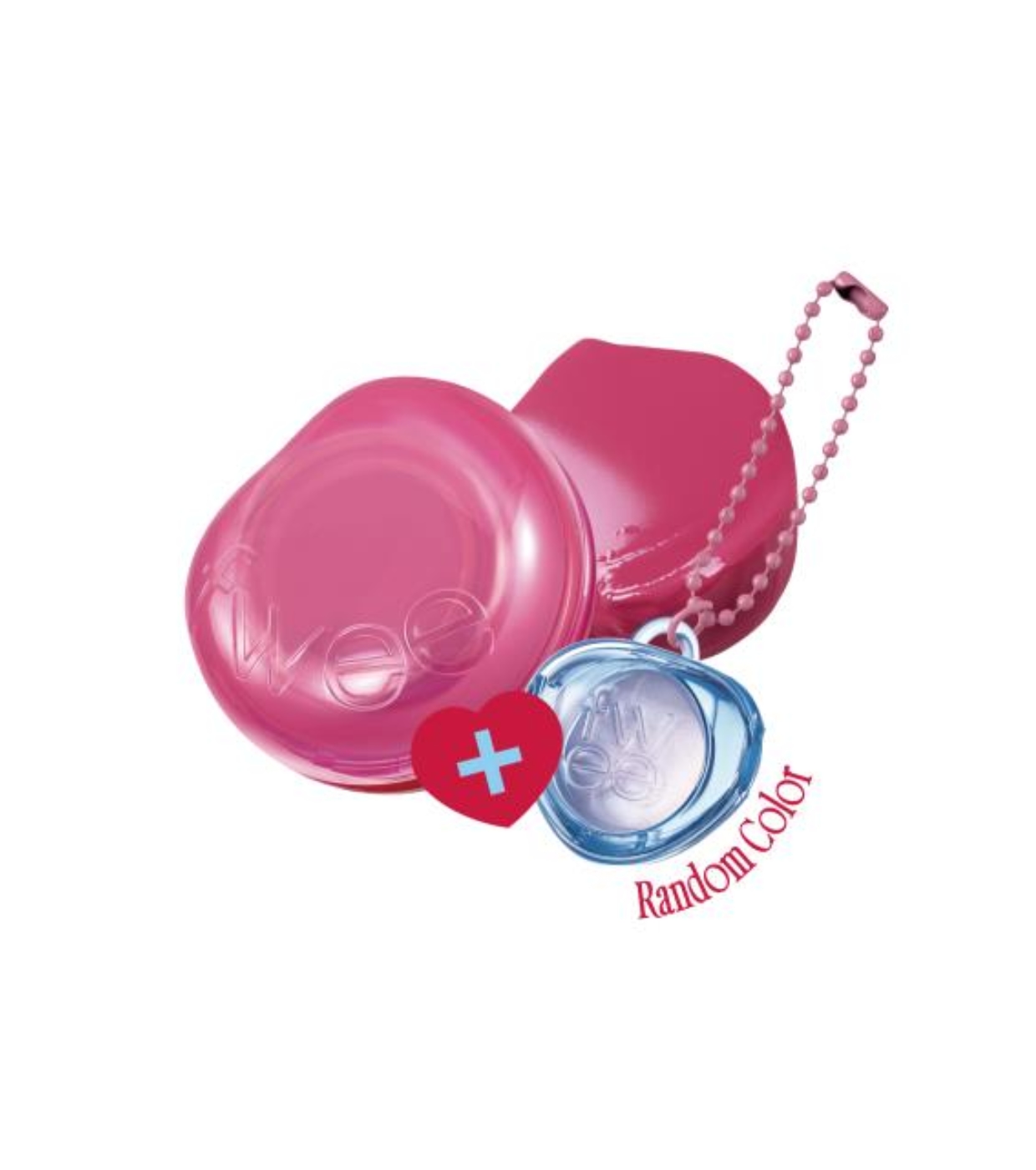 Fwee - *Keyring* - Bálsamo colorido para lábios e bochechas com chaveiro Jelly Pot - JP02: Lolly