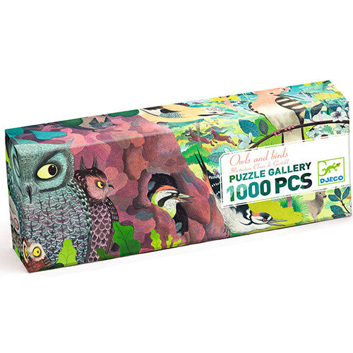 Djeco puzzel uilen en vogels - 1000st