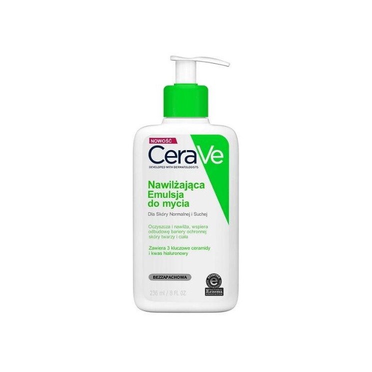 Cerave Hydraterende Wasemulsie voor de normale tot droge huid 473 ml