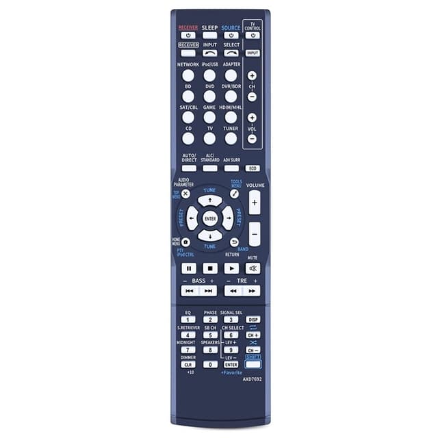 Fjernbetjening Udskiftning til AXD7692 til Pioneer AV-receiver stereo system