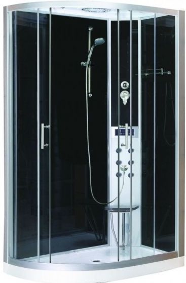 Badstuber - Vario - Douchecabine - 120x80cm - Met Thermostaatkraan