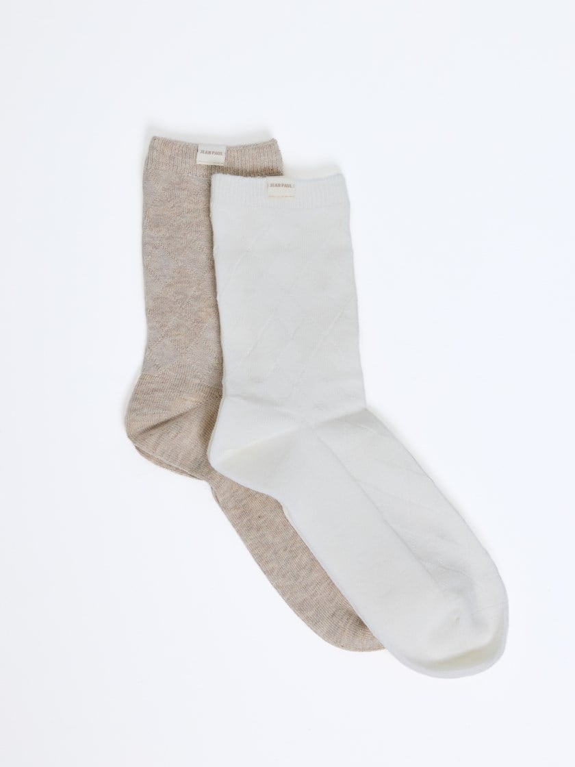 Luna 2 pk sokker Marshmallow