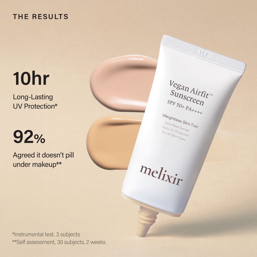 melixir - Dagelijkse huidtint zonnebrandcrème - 2 kleuren