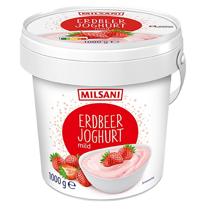 MILSANI FruitJoghurt 1 kg, Erdbeere