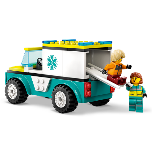 LEGO City Ambulance Og Snowboarder - 60403