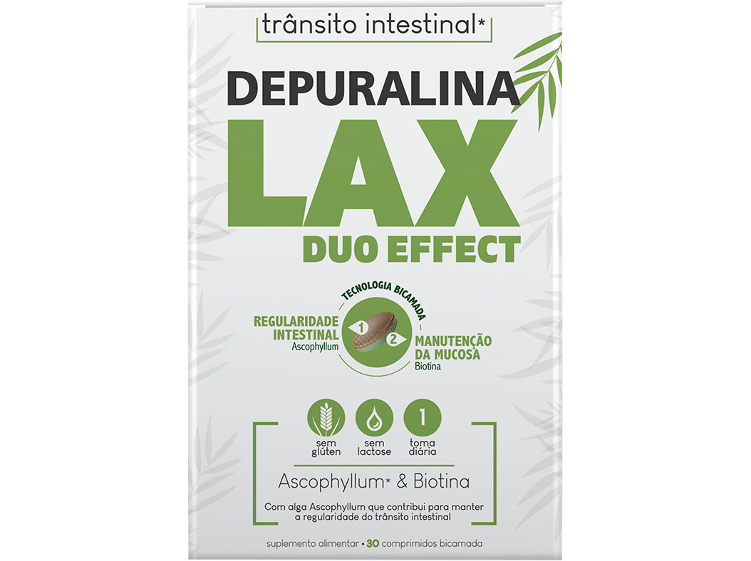 SUPLEMENTO DEPURALINA LAX DUO EFFECT 30UN