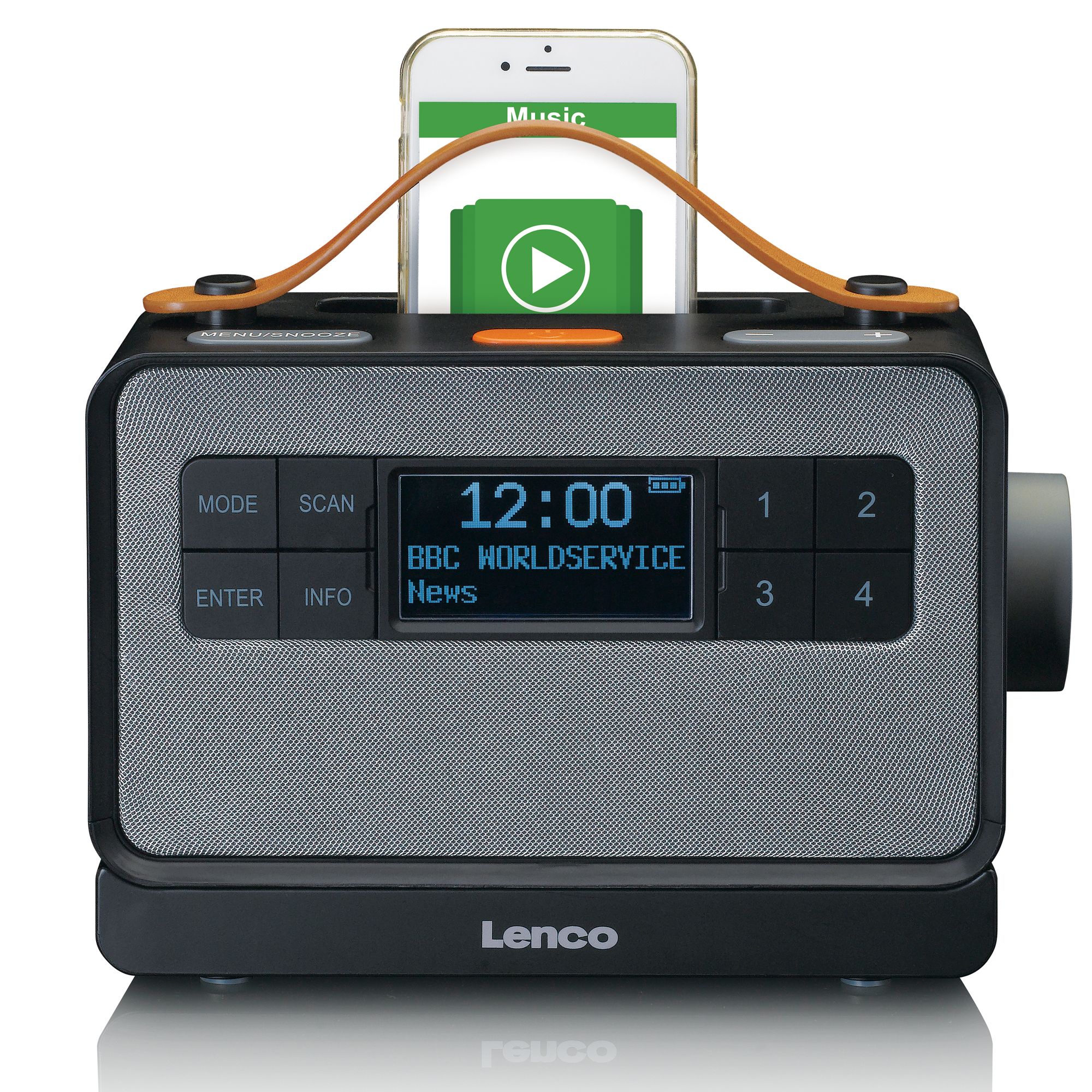 Lenco PDR-065BK FM/DAB+ radio