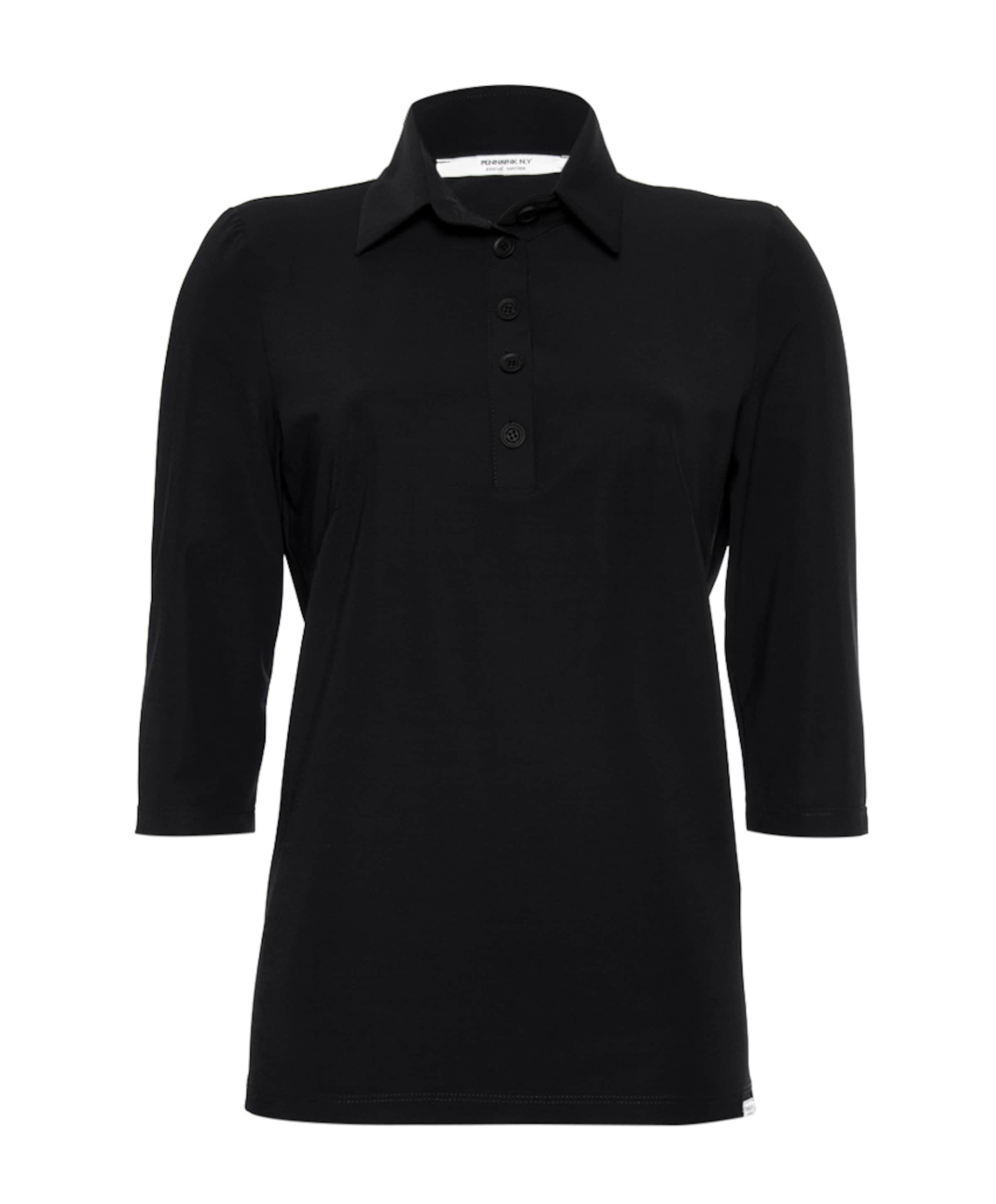 Penn & Ink N.Y. Dames polo zwart