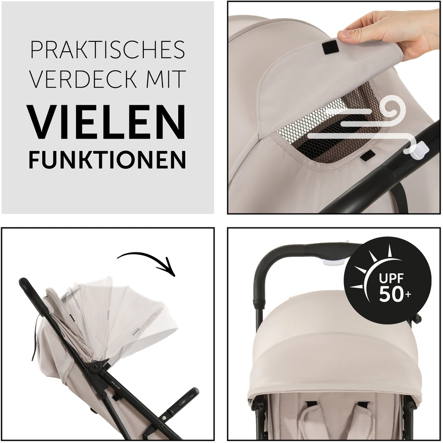 hauck Buggy Travel N Care Beige