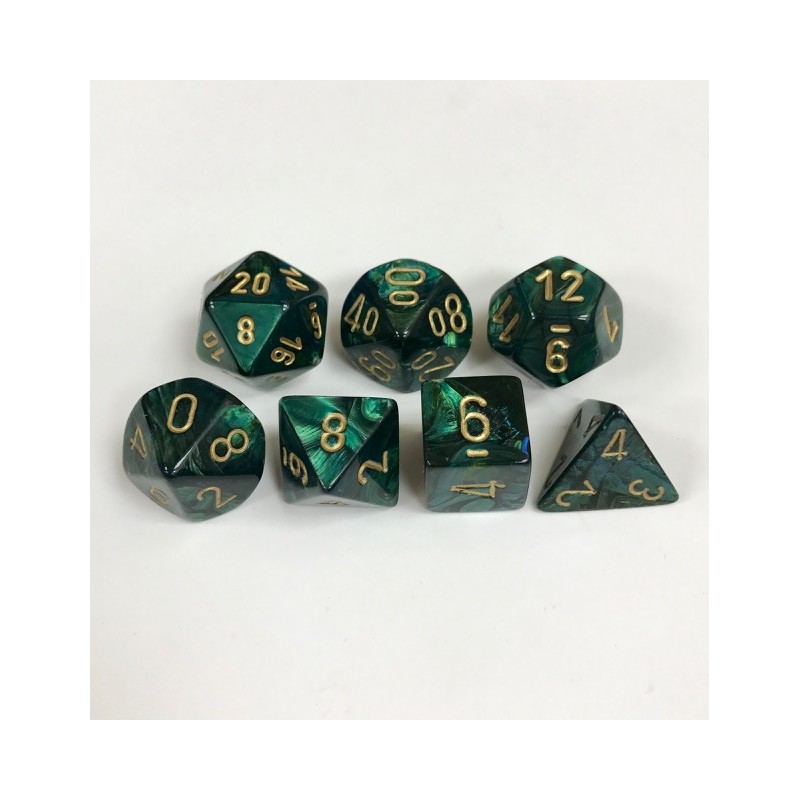7 dés * scarabée * JADE