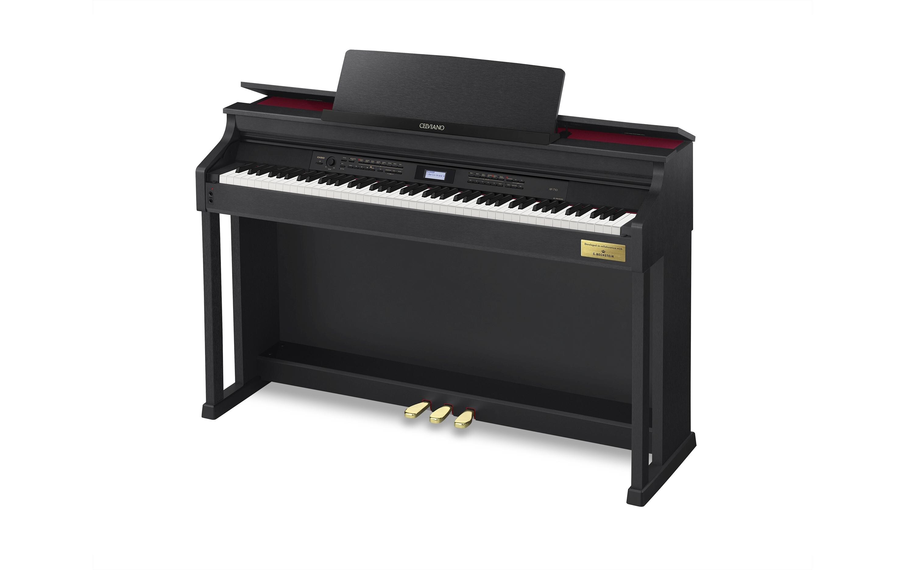 E-Piano CELVIANO AP-710BK Schwarz<br>E-Piano mit gewichtetem Tri-Sensor-Scaled-Hammer-Action-Keyboard II mit 88 Tasten
