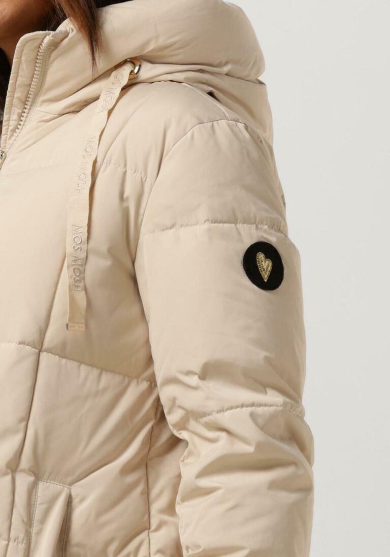 MOS MOSH zand mos mosh gewatteerde jas nova square down coat