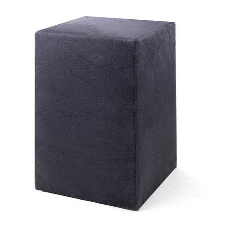 Set van 2 Hockers - Mat Velvet