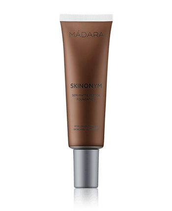MÁDARA Skinonym Semi-Matte Peptide Foundation 80 Fudge 30ml