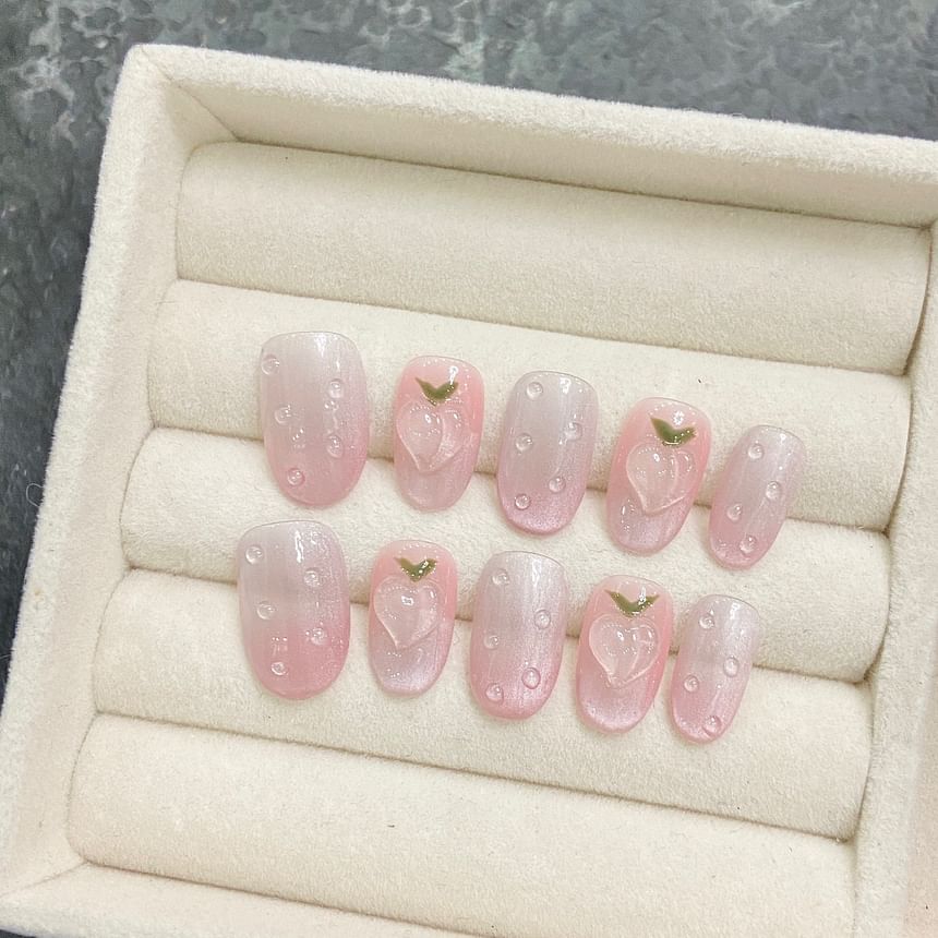 eovda - Peach Press On Nail
