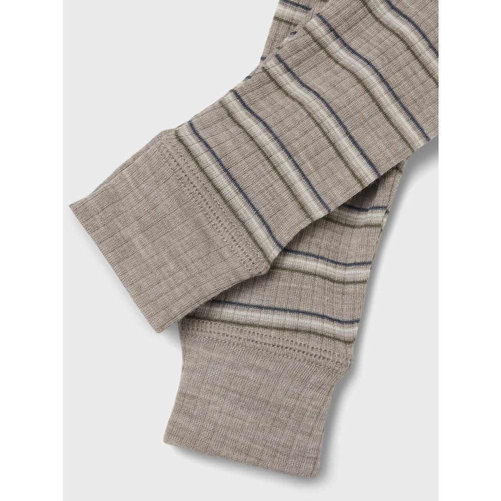 Køb Name It Satellite Stripes Nbmwomi Wo/Mo Long Johns