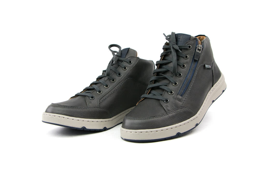 Mephisto Hoge Veterschoen Jules Nevada Grijs