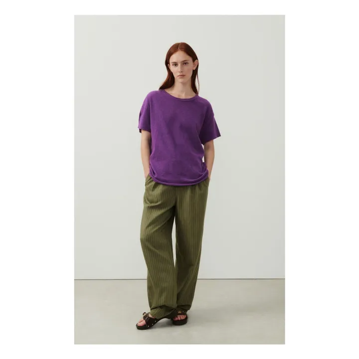 American Vintage T-shirt Ample Sonoma | Violet