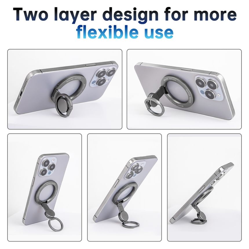 MECHA - Magnetische telefoonstandaard van legering (compatibel met MagSafe)