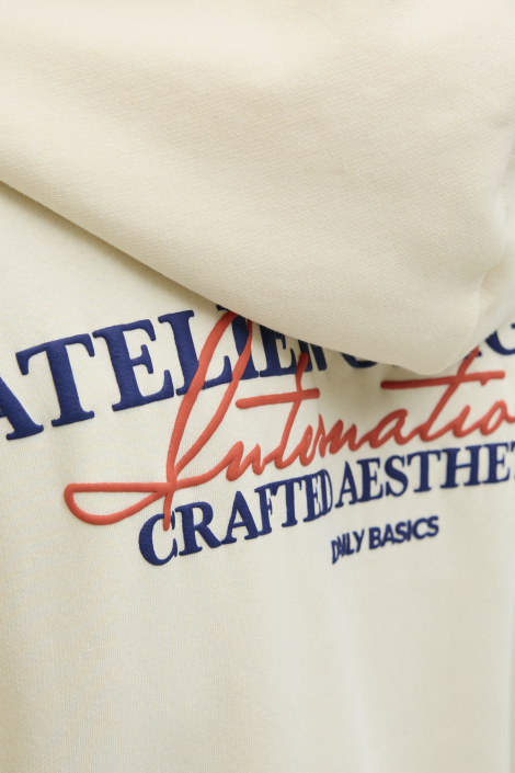 Jack & Jones beige heren sweater
